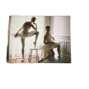 Vintage 90s 1992 Hamburger Press Ballet Ballerina Poster Print 15x20 Tony Stone